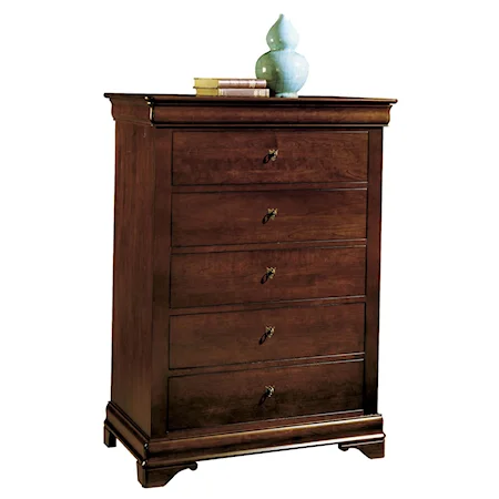 Traditional Styled Furniture Chest with Six Drawers